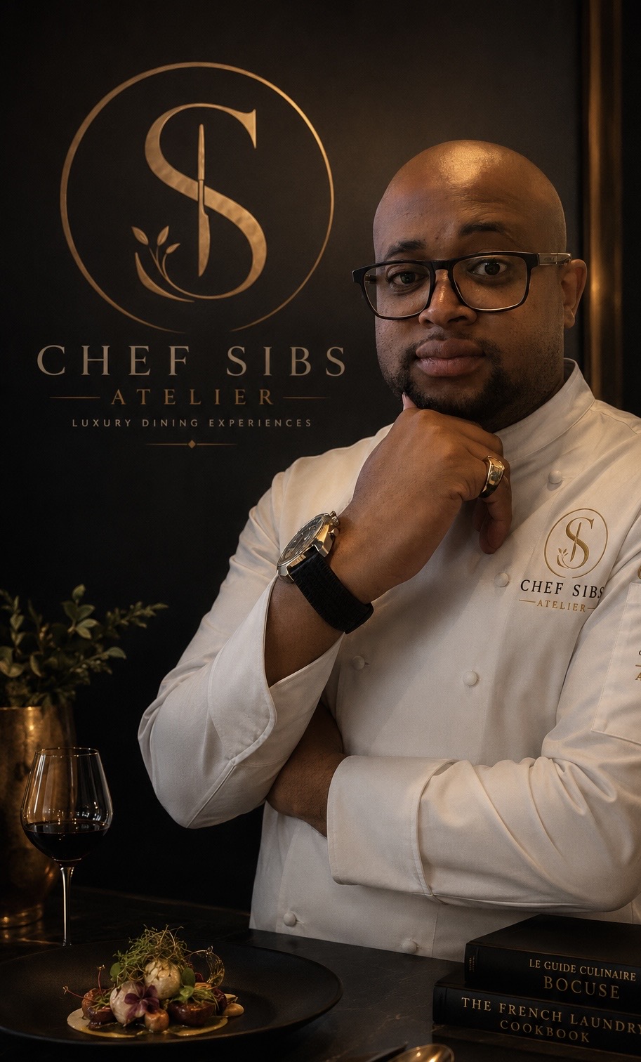 Chef Sibusiso Ngubeni, private chef in Cape Town